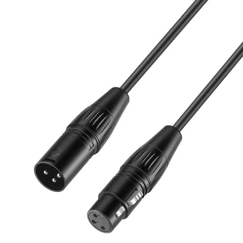 Custom 3M 10M 100M Shiled Audio Stereo 3pin Male to Female XLR Microphone Cable