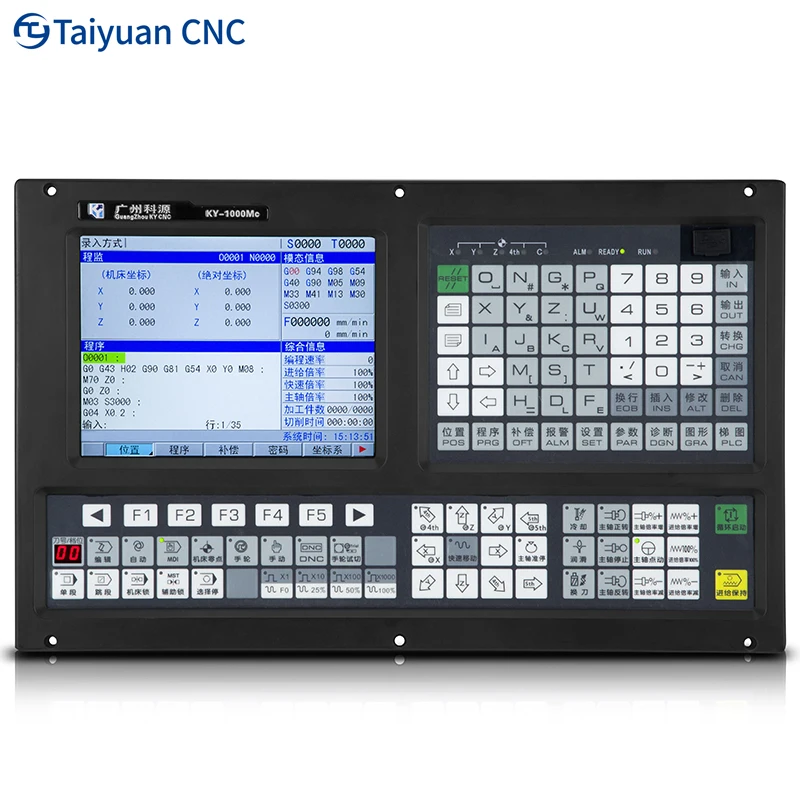 Support PLC and macro function CNC milling machine controller, such as high performance controller milling machine system price