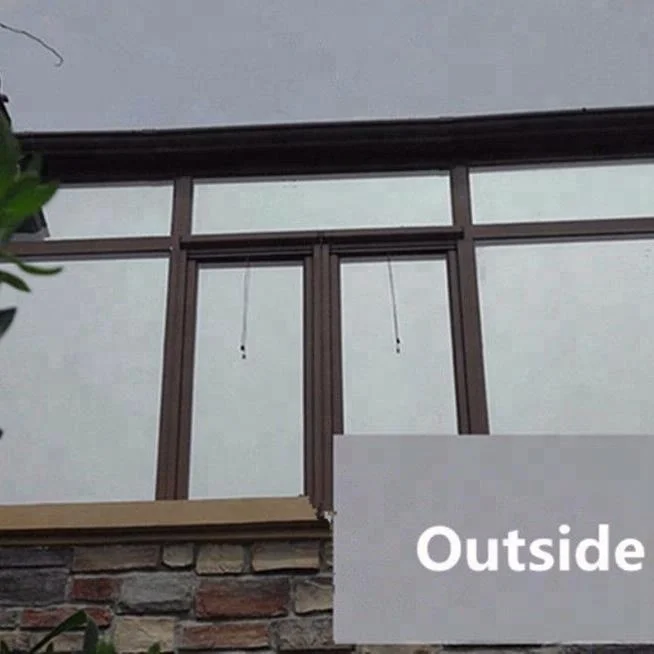 Hot sale One Way vision Mirror Window Film Self-adhesive Reflective Privacy Glass Tint Heat resistant Control window Solar film