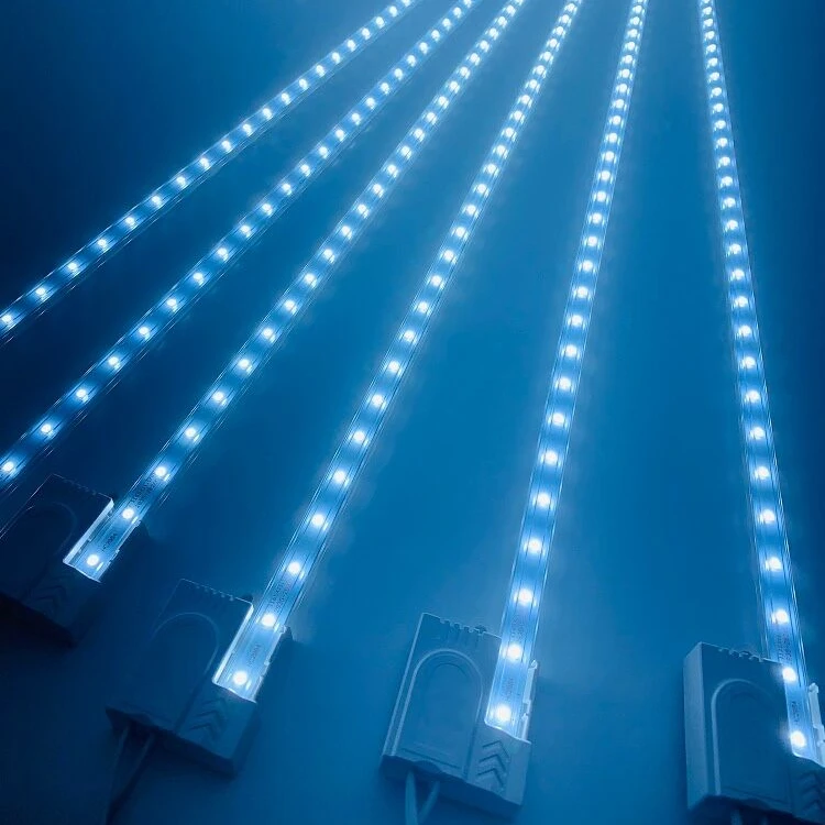 LED Bar Light 40LED IP67 Backlight LED Strip without Driver LED Roof Light Bar AC 110V 220V 240V Aluminum White 80 LED Modules