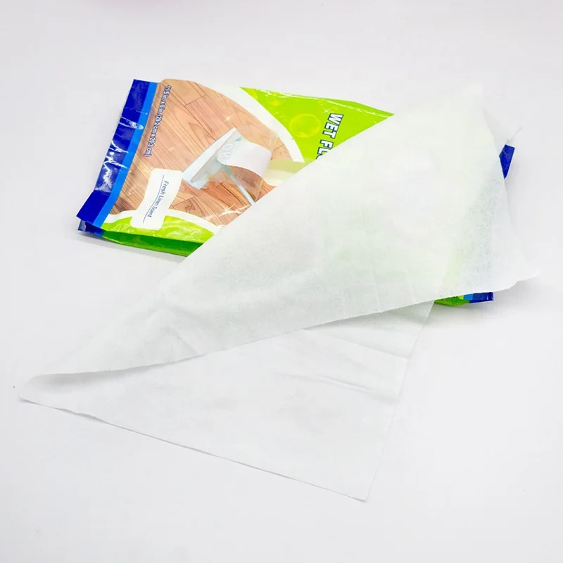 Customized Disposable Floor Wet Wipes Convenient Household Packaging Cleaning Floor Wipes