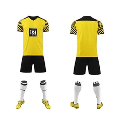 Soccer Jersey Set 2021 Men Football Team New Model Shirt Real Thai quality Football Wear Jerseys Soccer Uniform