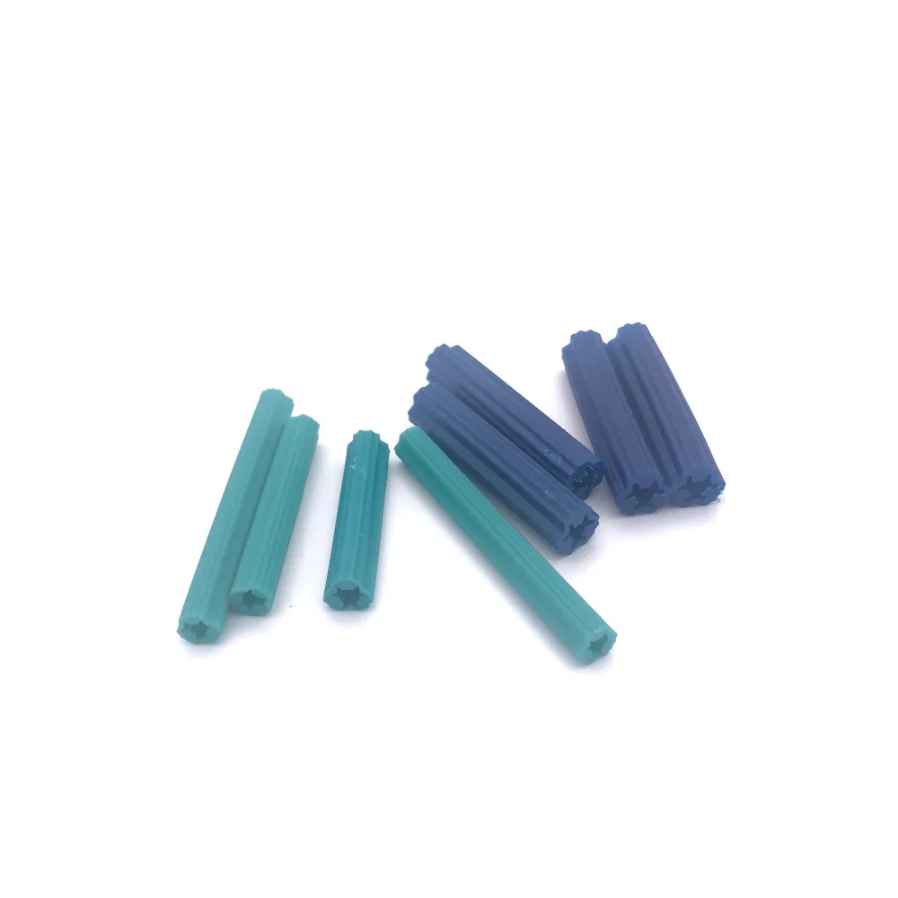 Green Wall Screw Expanding Plastic Screw Anchors