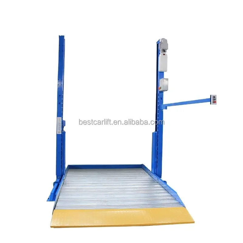 Popular hydraulic garage car lift parking 2 post car hoist car lifter parking for sale