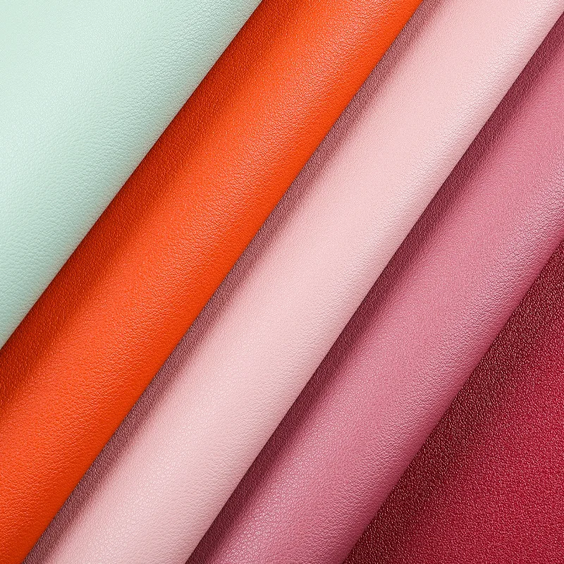 Wholesale stock pvc nappa leather coil 1.25mm leather fabric