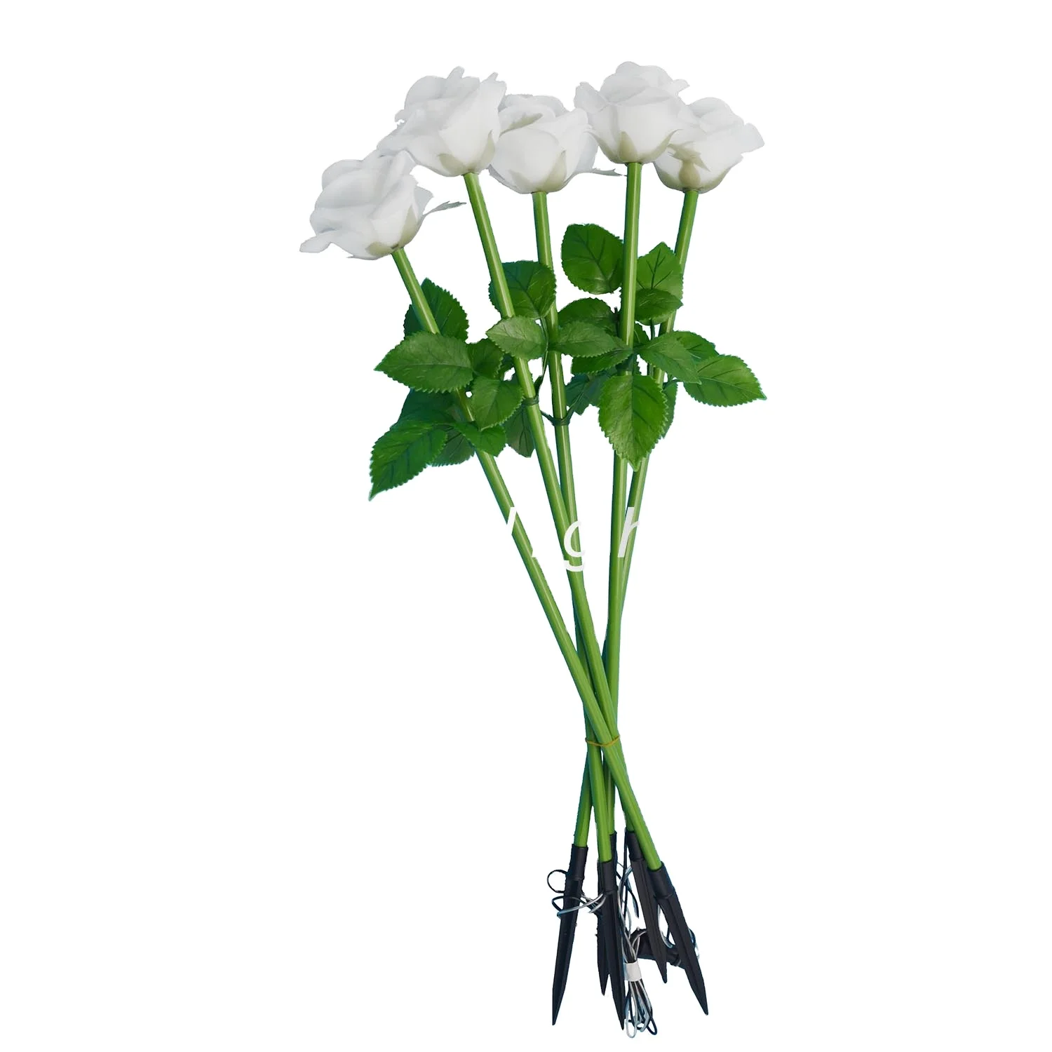 Programmable decoration IP65 Landscape Artificial LED DMX Rose Christmas smart outdoor RGB flower light