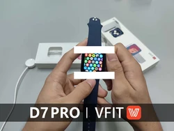 Новинка, Смарт-часы с большим экраном, Приложение 7 Vfit для самостоятельной сборки, наручные часы 7 pro для iPhone