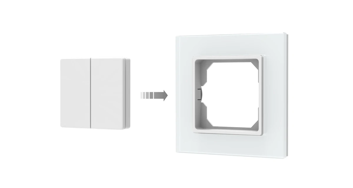 Прямая продажа с фабрики Skydance PF1-2(G) 2 зон стеклянная панель затемнения пультом дистанционного управления (CR2032 аккумулятор)