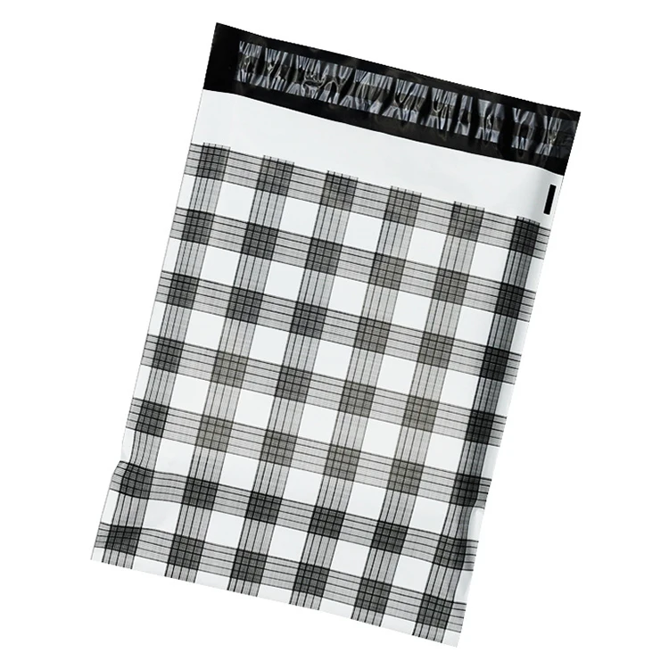 Custom Printed Dhl Tnt Ups Express Delivery Waterproof Postal Envelopes Brown polyester Mailing Bags