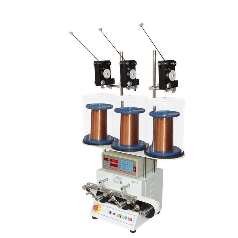 
Three spindles automatic coil winding machine 
