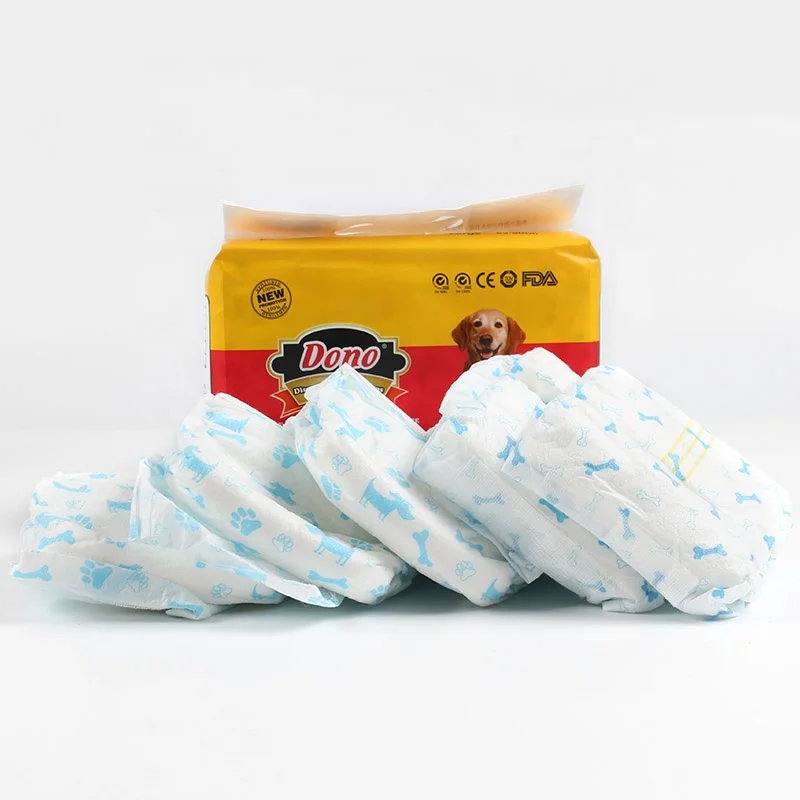 Dono disposable pet diaper leak proof high absorption male