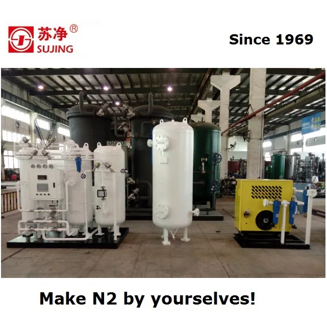 PSA N2 Generation System with N2 flow 150Nm3/h, purity 99.99%