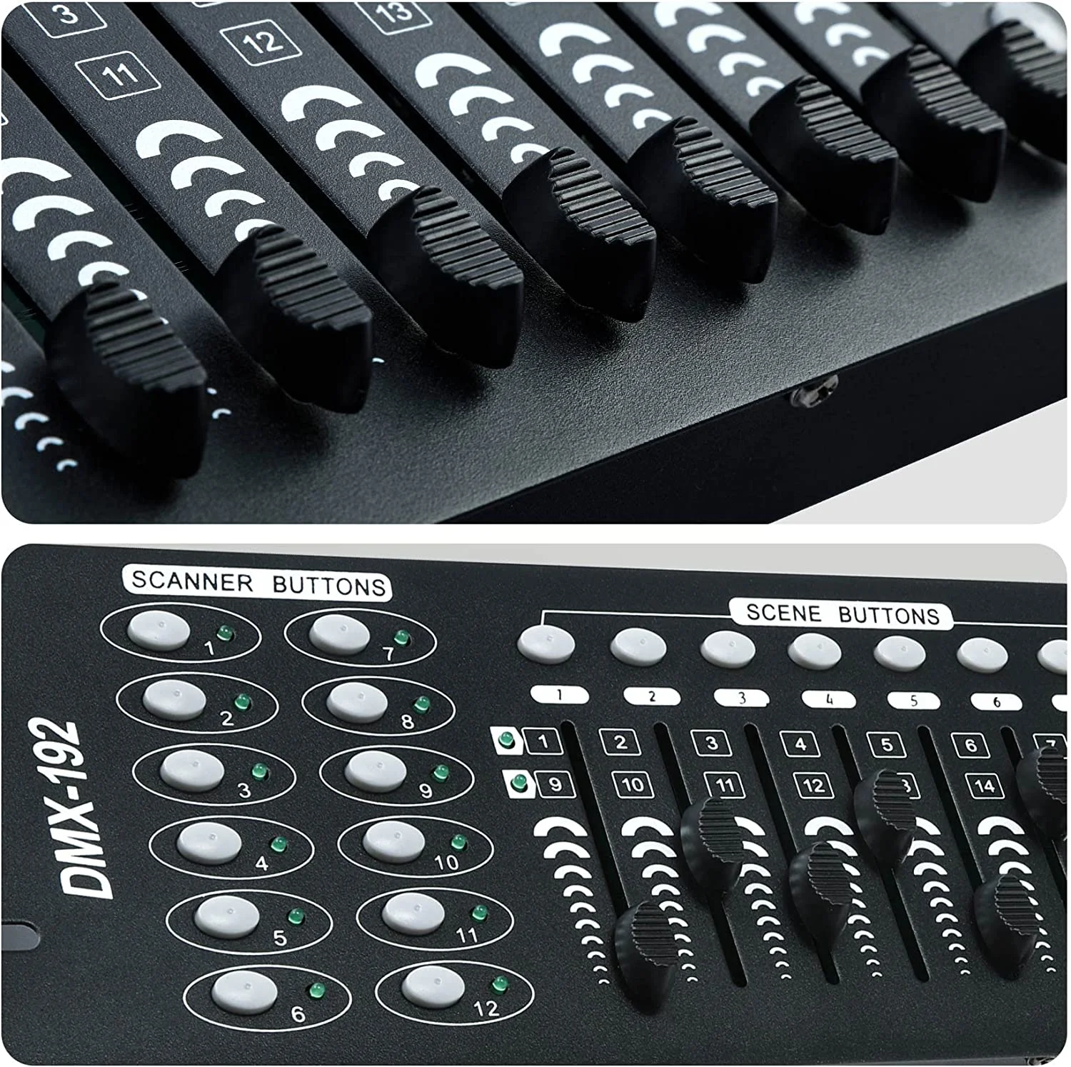 Professional 192 Channel DMX 512 Console Stage Light DJ Laser Computer Effect Switch Controller