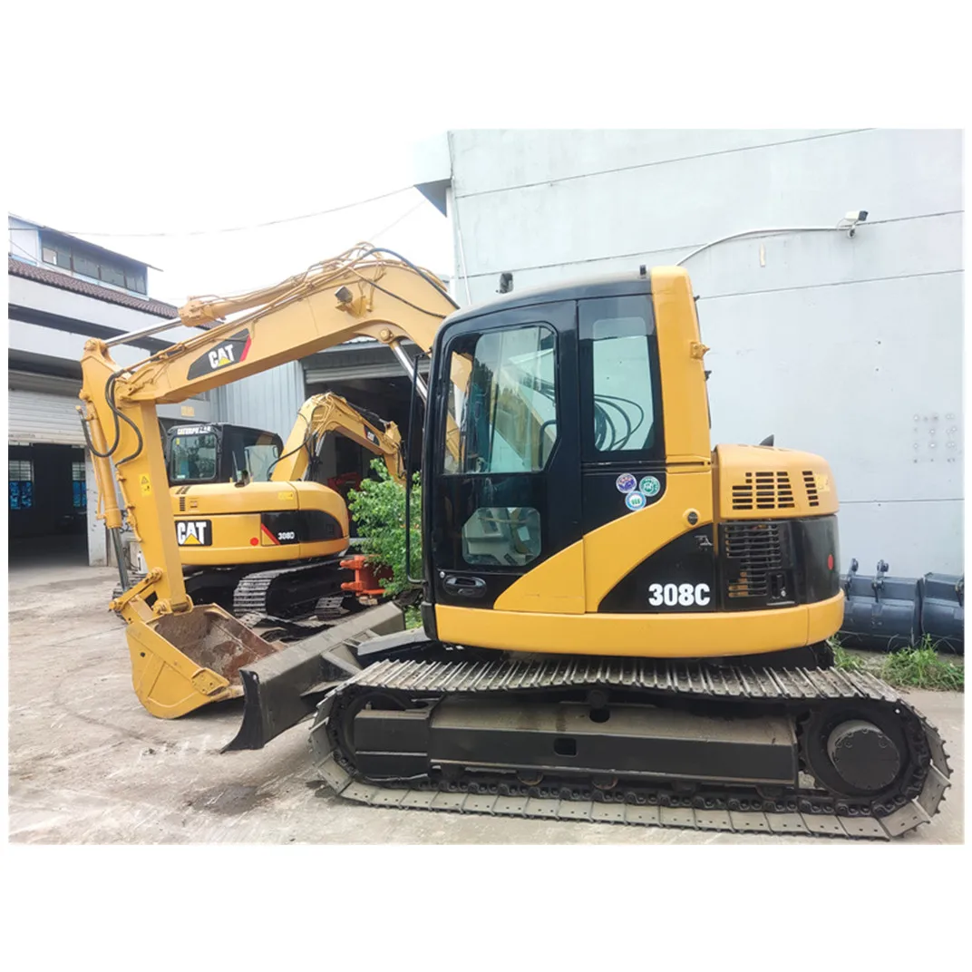 Хорошее состояние, низкая цена, б/у мини-экскаватор Caterpillar CAT308 /CAT 308C для продажи