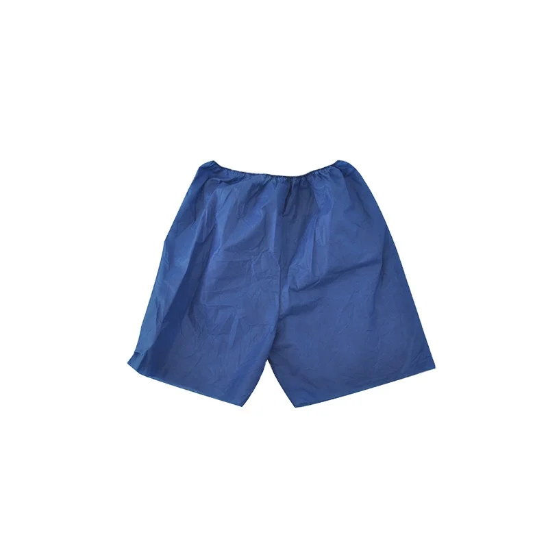 Low price Disposable Non-woven Fabric SMS Colonoscopy Checking Pants Exam Pants Colonoscopy Shorts For Hospital