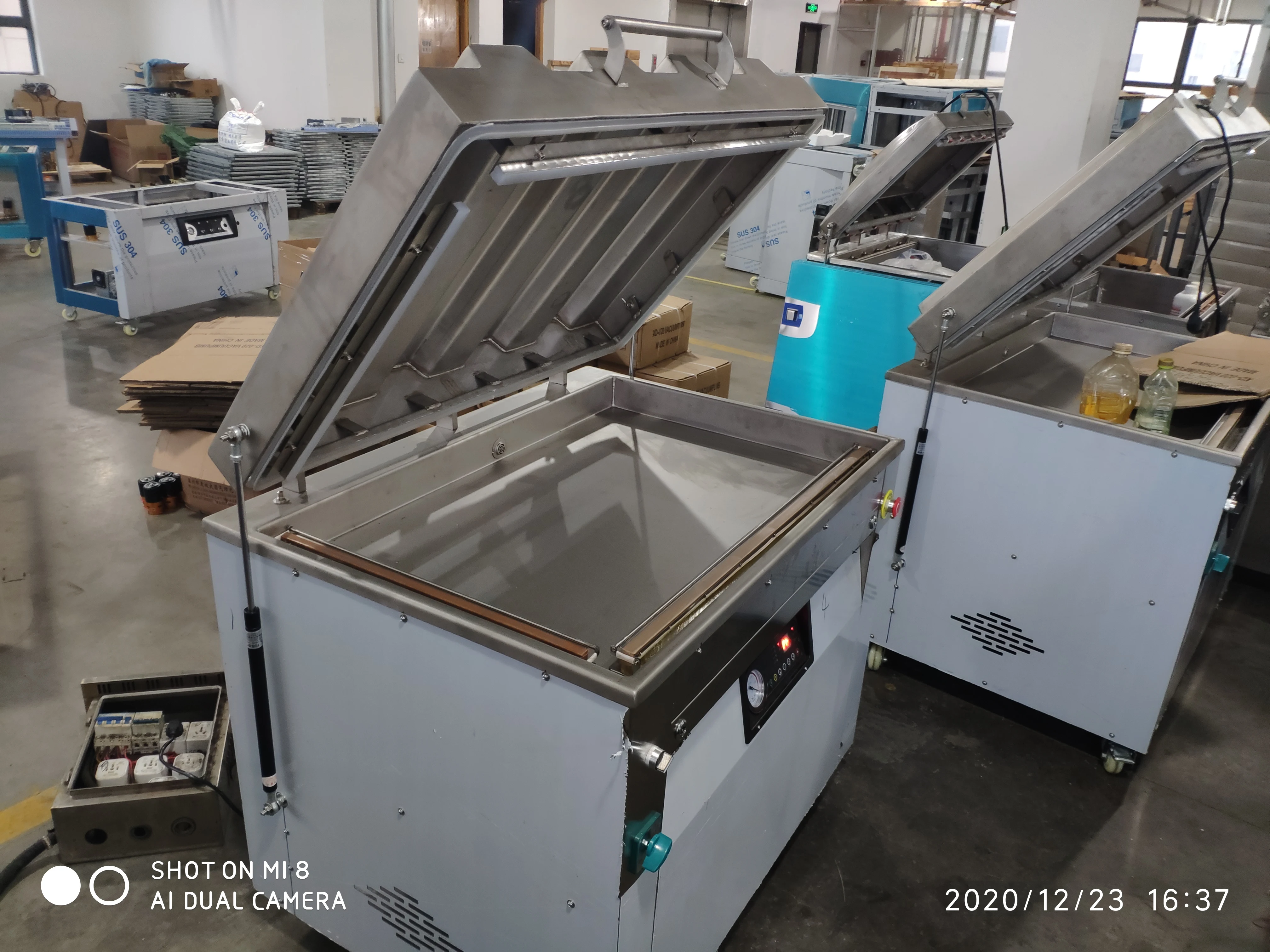 DZ-700 800 900 Single Chamber vacuum packing machine a emballer sous vide horizontal vacuum sealer