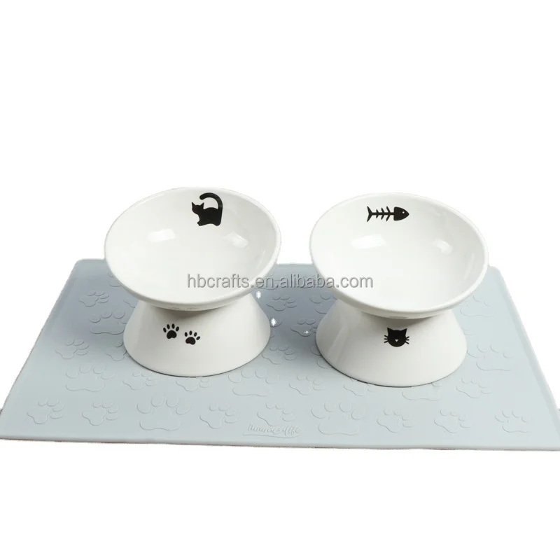 Wholesale Pet Food Water Bowl Ceramic Dog Cat Pet Bowl