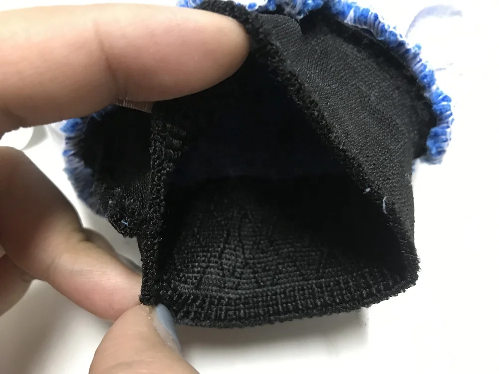 Microfibre car cleaning wash glove mitten microfiber car wash mitt