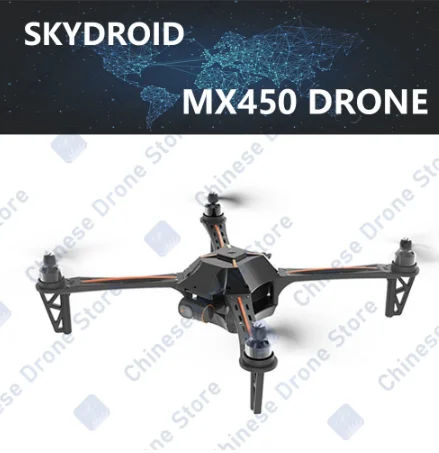 Skydroid MX450 FPV 4-axis trainer drone RTF Automatic Return Hover T10 H12 Remote Control RC Model of FPV Racing Drone