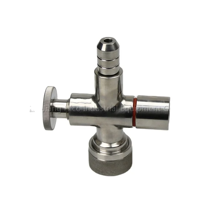 Food Grade stainless steel sanitary liquid level meter/liquidometer/content gauge