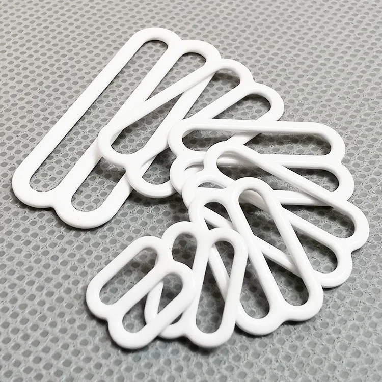 Metal ring slider hook bra heart buckle of alloy heart buckle