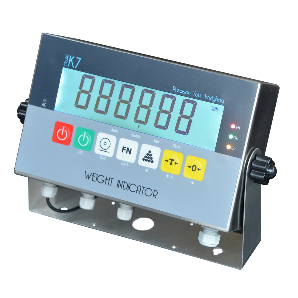 
China Professional RS232 Digital Speed Electronic Weighing Indicator 