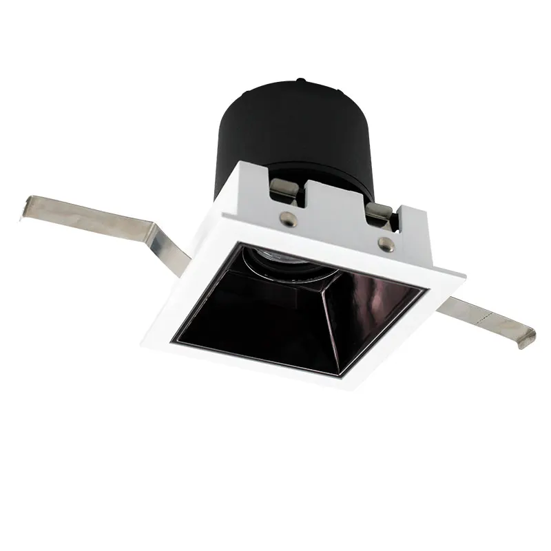 commercial wall washer recessed anti-glare led downlights hotel home shop 12w 20w down light