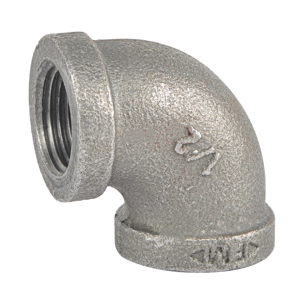 NPT Thread Cast Iron Black Fittings Elbow Iron Pipe Fittings