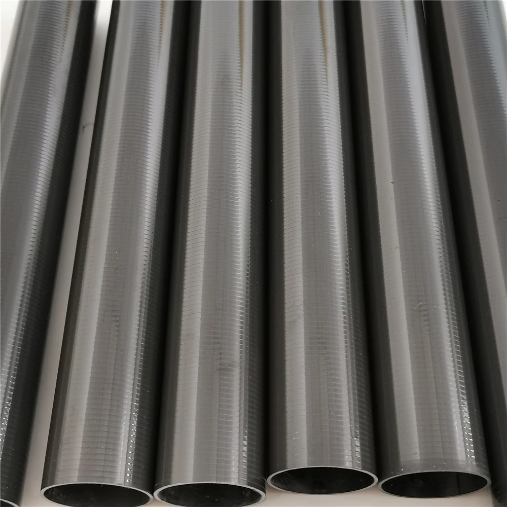 Custom 3k Twill Carbon Cfrp Fiber Tube For Mobile Phone Support