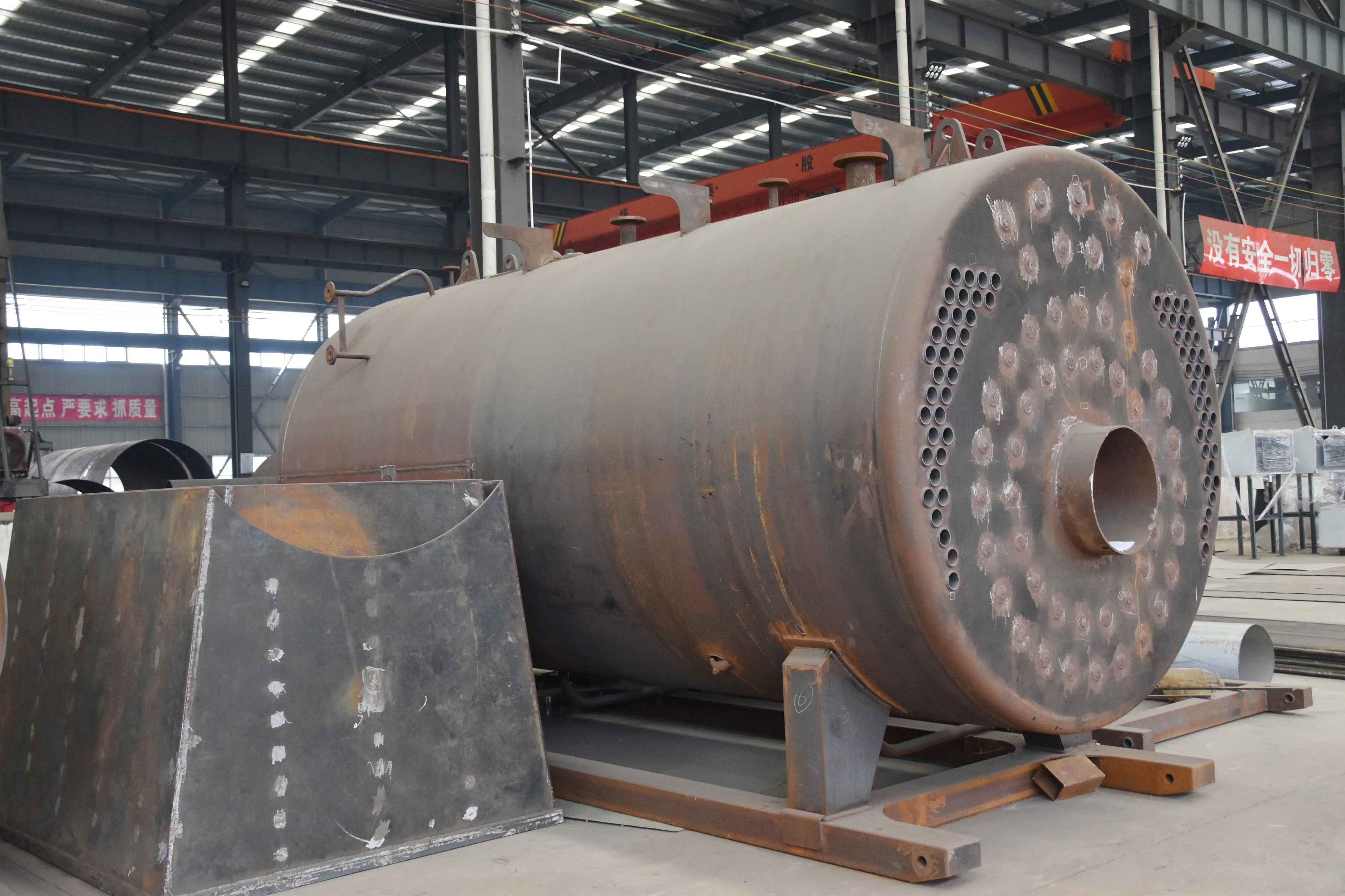 Factory Price WNS 0.5 0.6 0.7 0.8 0.9 1 Ton Automatic Fire Tube Natural Gas Waste Oil Fired Industry Steam Small Boiler