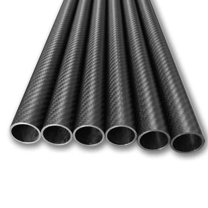 Factory produce custom cnc processing 3 k 100% carbon fiber pipe carbon fiber tube