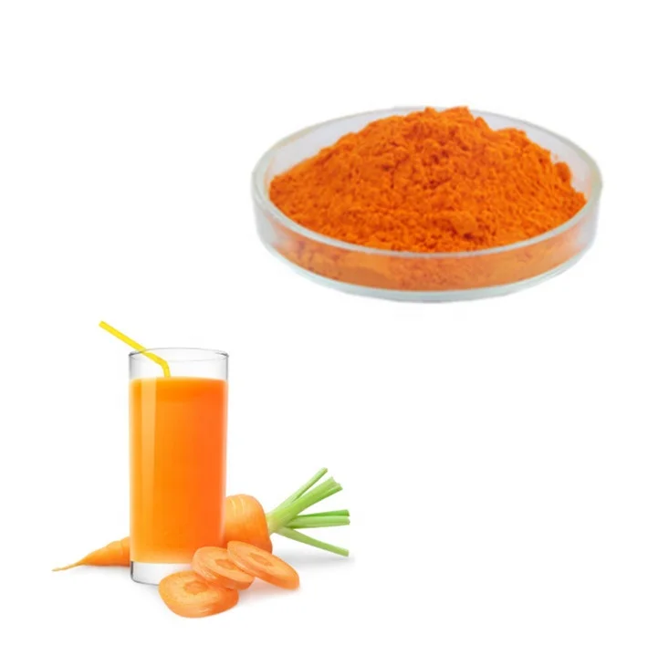 100% Pure Dried Vegetable Powder Carrot Juice Powder Bulk Package