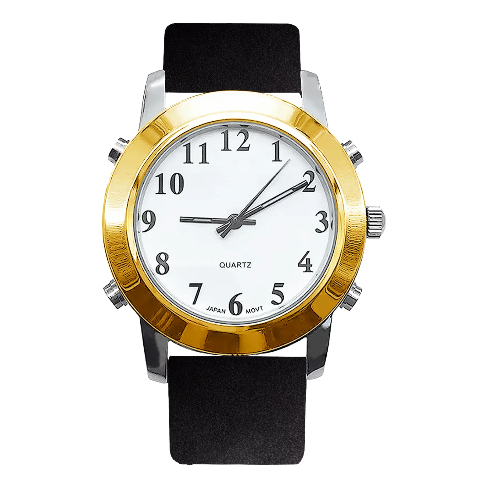 Manufacturer many language Japan quartz  English Talking Watch for Seniors men Talking with Alarm Clock Visually