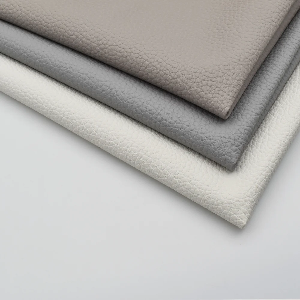 High Quality 0.8MM Green Stretch Rexine Leather Fabric Vegan Imitation Faux Leather Wall Decoration Car Seat Furniture Lining