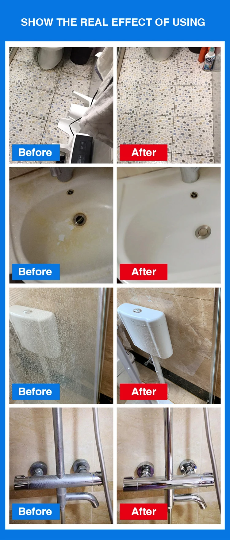 OEM popular bathroom cleaner trusted household chemical detergent for bathroom maintenance
