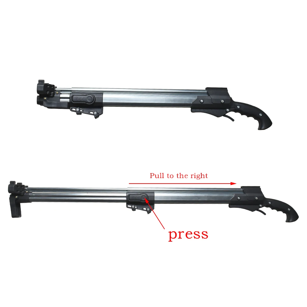 Piaoyu Professional Outdoor Shooting Hunting Stainless Steel Slingshot Telescopic Slingshot Straight High Power Shooting Fishing