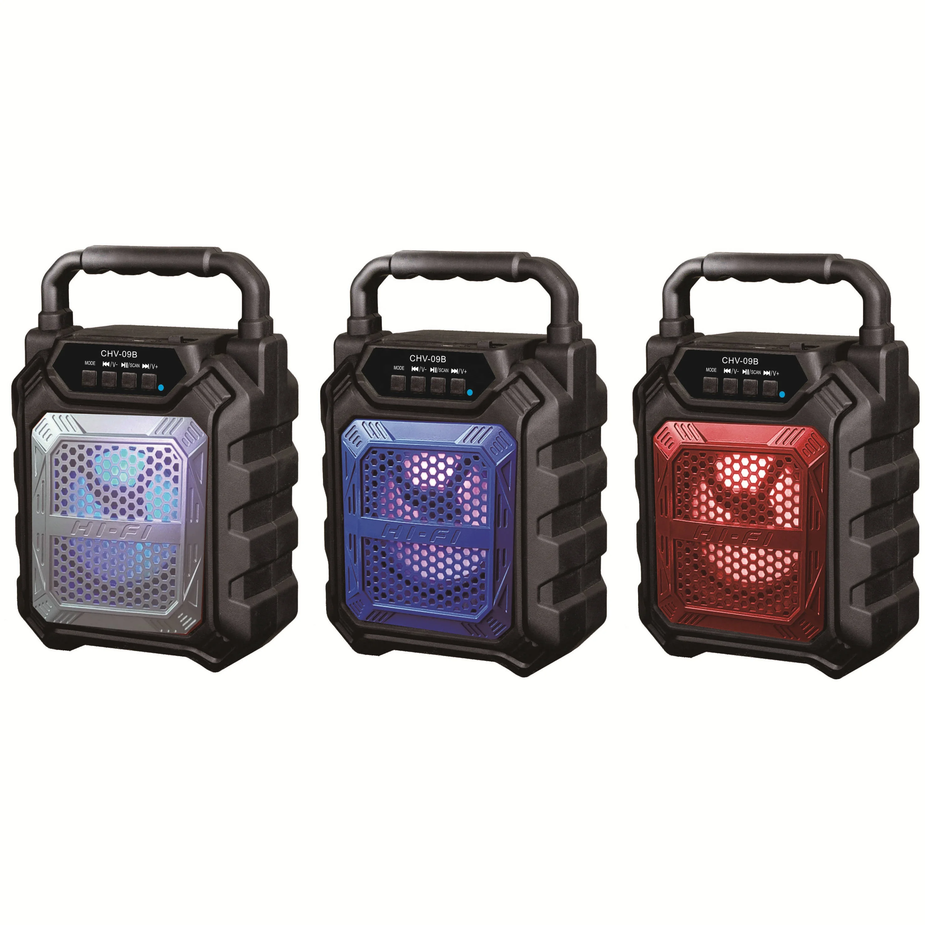 Amazon колокольчик портативная коробка диктора 4 дюймов НЧ-динамик