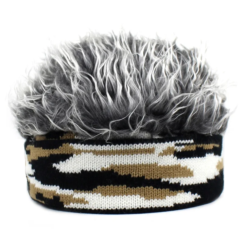 New Arrived Hip-hop Street Hat Wig With Braids Men Women Adjustable Beanie Cap