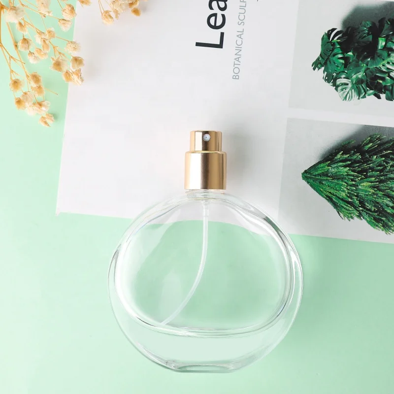 Оптовая продажа, роскошный уникальный парфюмерный флакон с золотым колпачком, 30 мл, 50 мл, 100 мл