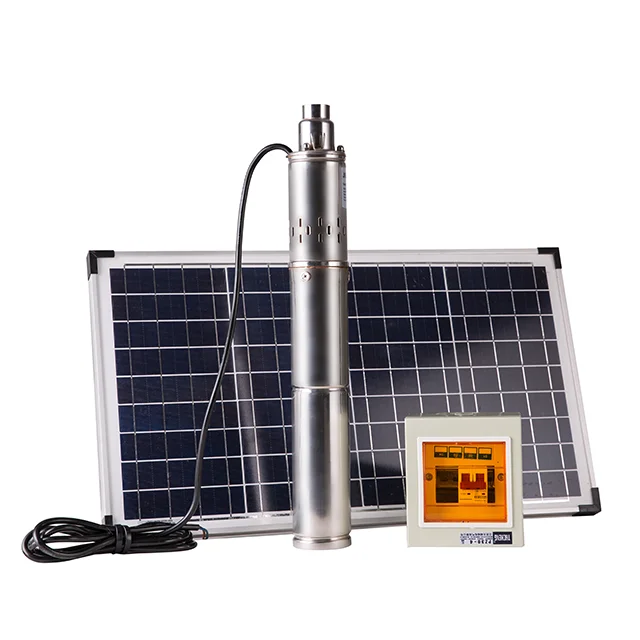 Jiemaiker Submersible solar pump solar water well pump deep well solar water pump system