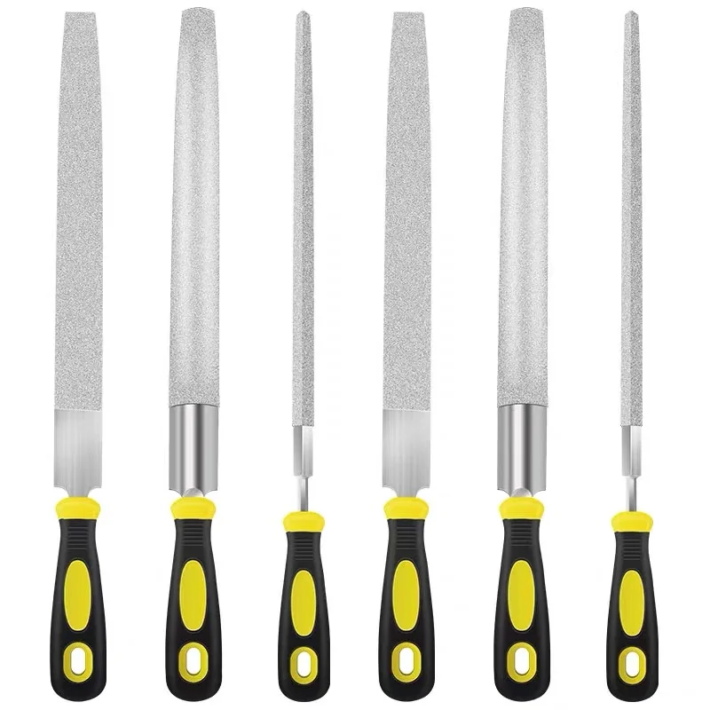 12 inch diamond file round. semicircular. triangular.square and other shapes