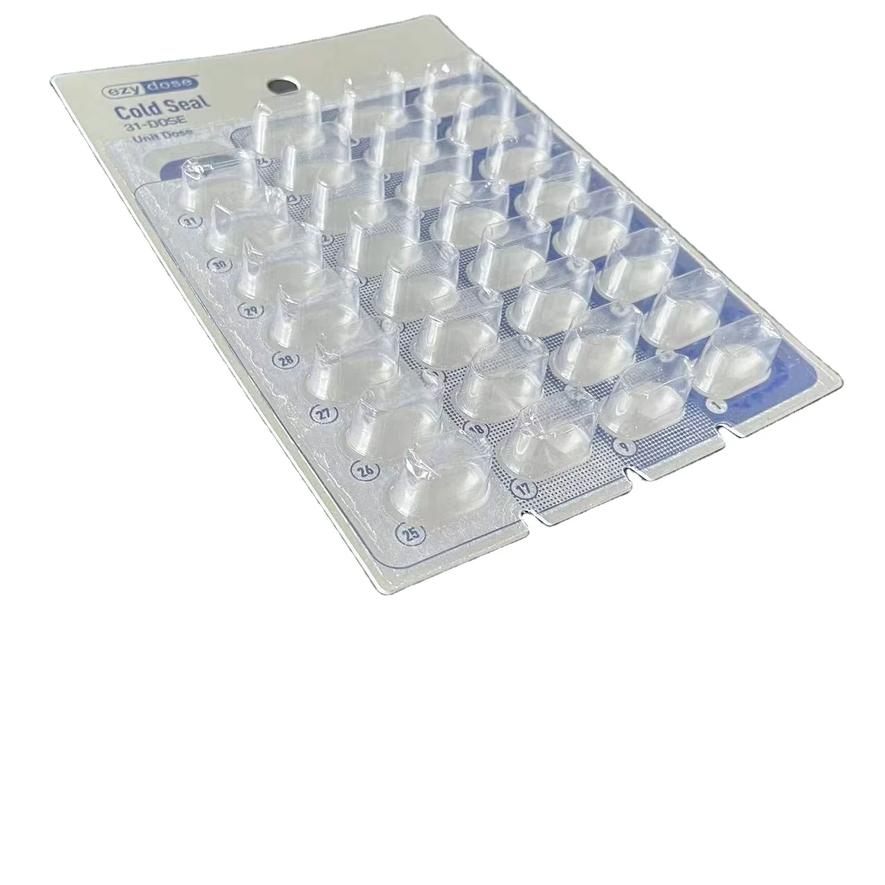 Customized Clear 7 Days Weekly Medication Pack Tray Capsules Pill Plastic Blister Packaging Tray Manufacturer