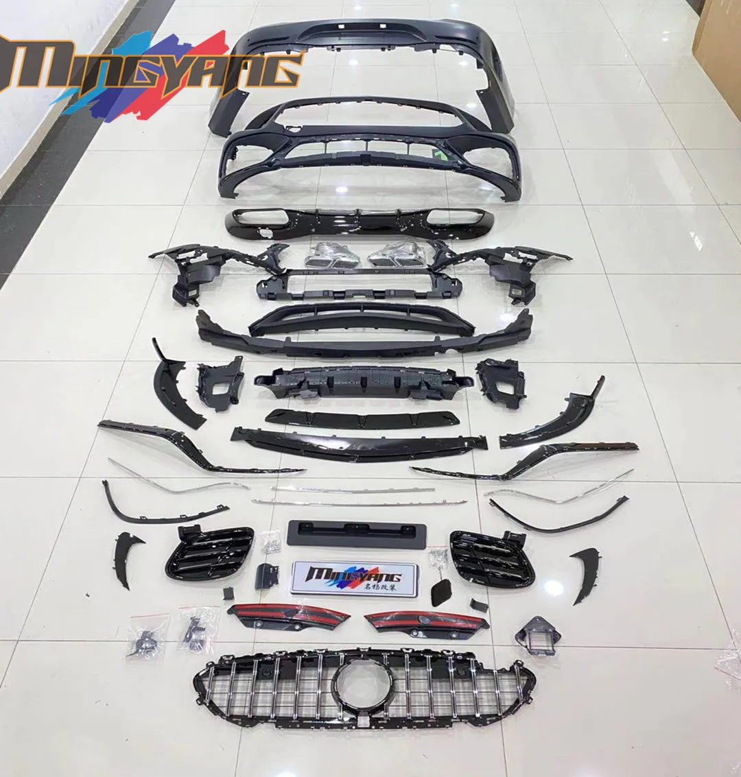 High quality CLS63 AMGs body kit car bumpers for mercedes BENZ C257 W257 CLS 2018-2020