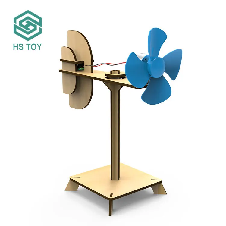 HS DIY Wooden Assemble Future Thinking Montessori Educational Mechanical Kinetic Teenager Toy Science Lab Kit For Sale