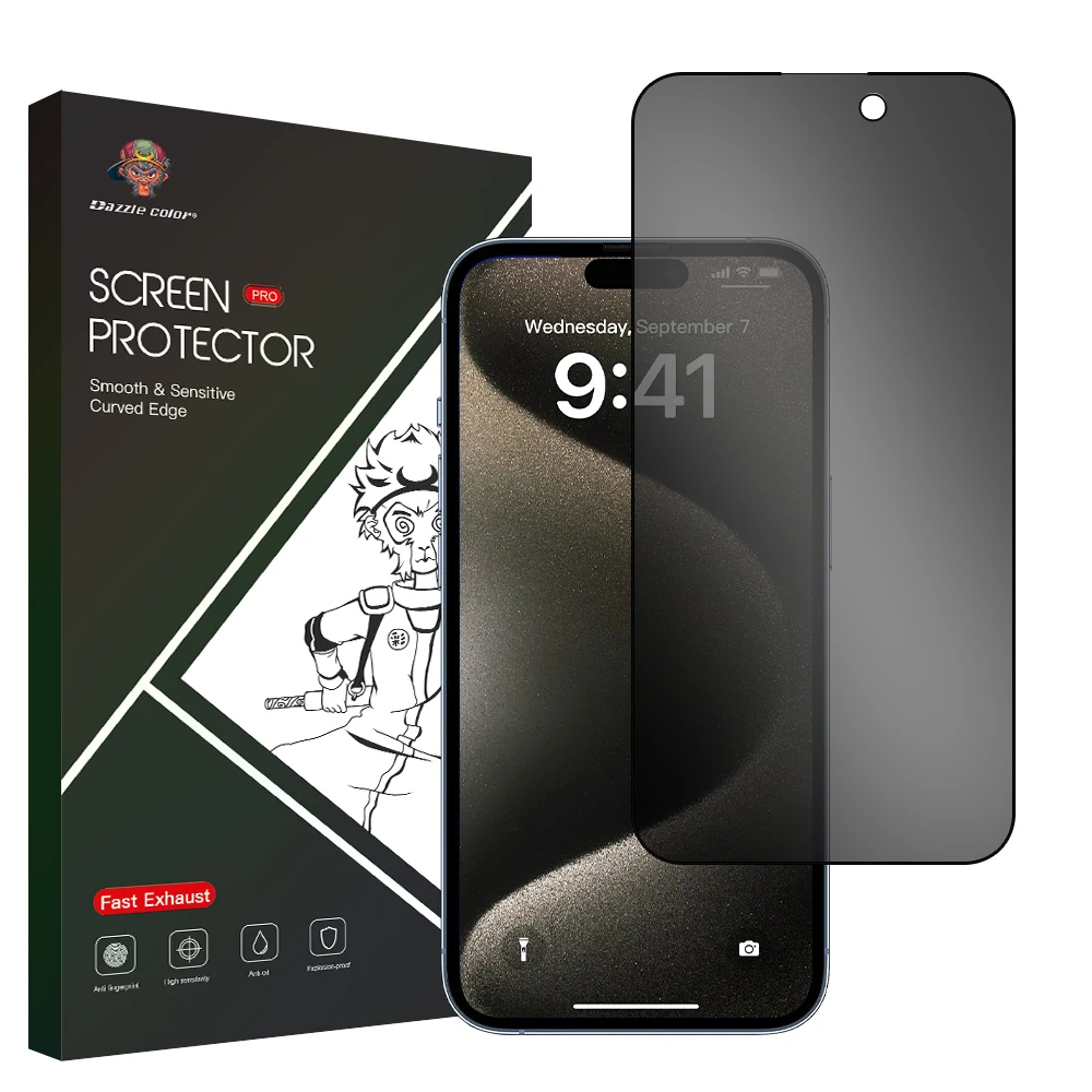 Anti Spy Privacy Screen Protector Tempered Glass For Iphone 12 13 14 15 Pro Max 11 X Xs Xr 8 Plus Phone Protective Glass Film