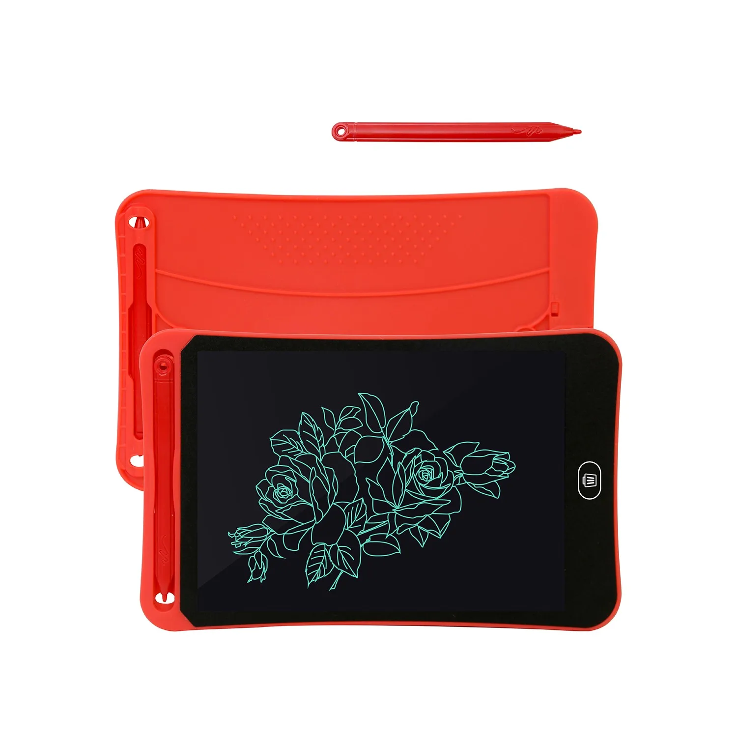 12 дюймовый электронный шифер Memo Pad детский ЖК-планшет для рисования цифровой уведомления умная письменная доска с замком ключей