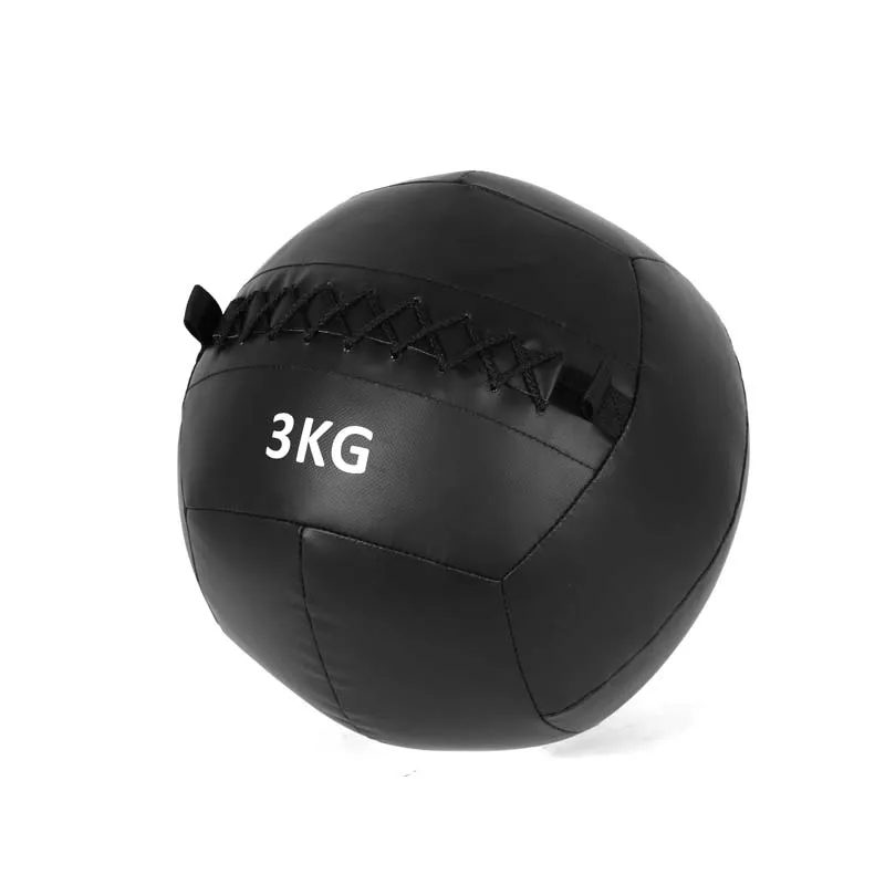 Rouser Fitness KG PU Soft Medicine Wall Balls Customizable Strength Training Balance Exercise Ball