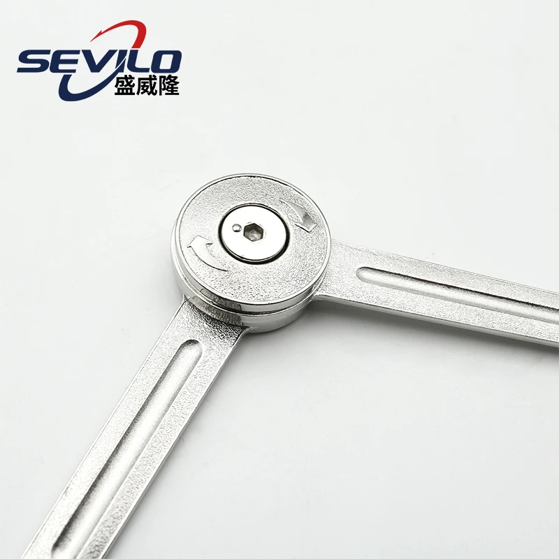 Zinc alloy cabinet lift-up flap support for wardrobe lid stay soft down lid support hinge stay