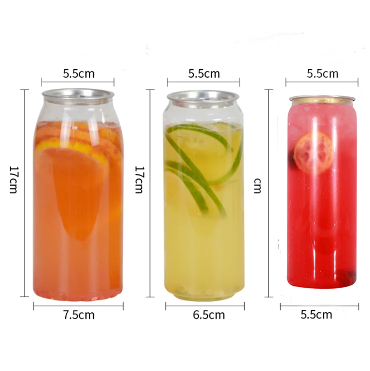 
Low price high quality transparent plastic can soda drinking bottle 