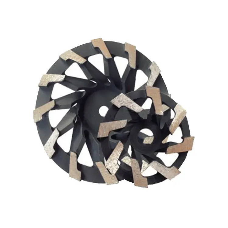 180mm Turbo Grinding Cup Wheel With Hole  For Concrete Grinding